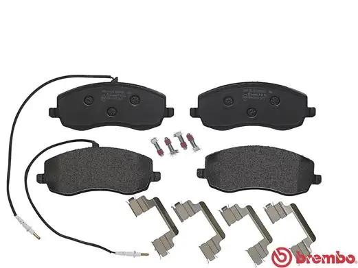 P61104 Brembo Колодки передние