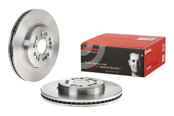 09831510 Brembo Диск тормозной передний