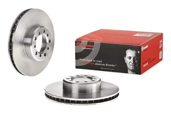 09492810 Brembo Диск тормозной передний