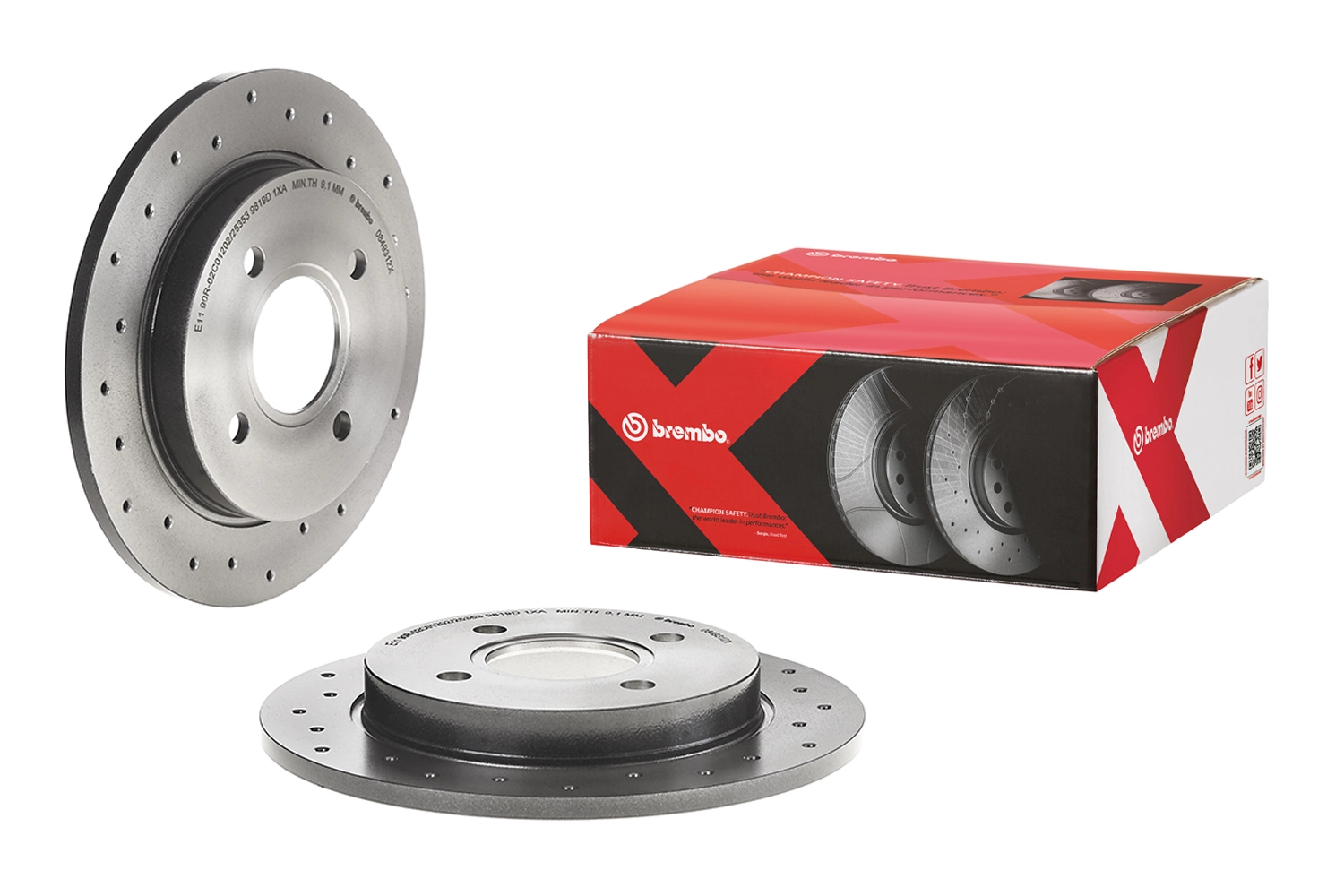 0849312X Brembo Дисковый тормоз