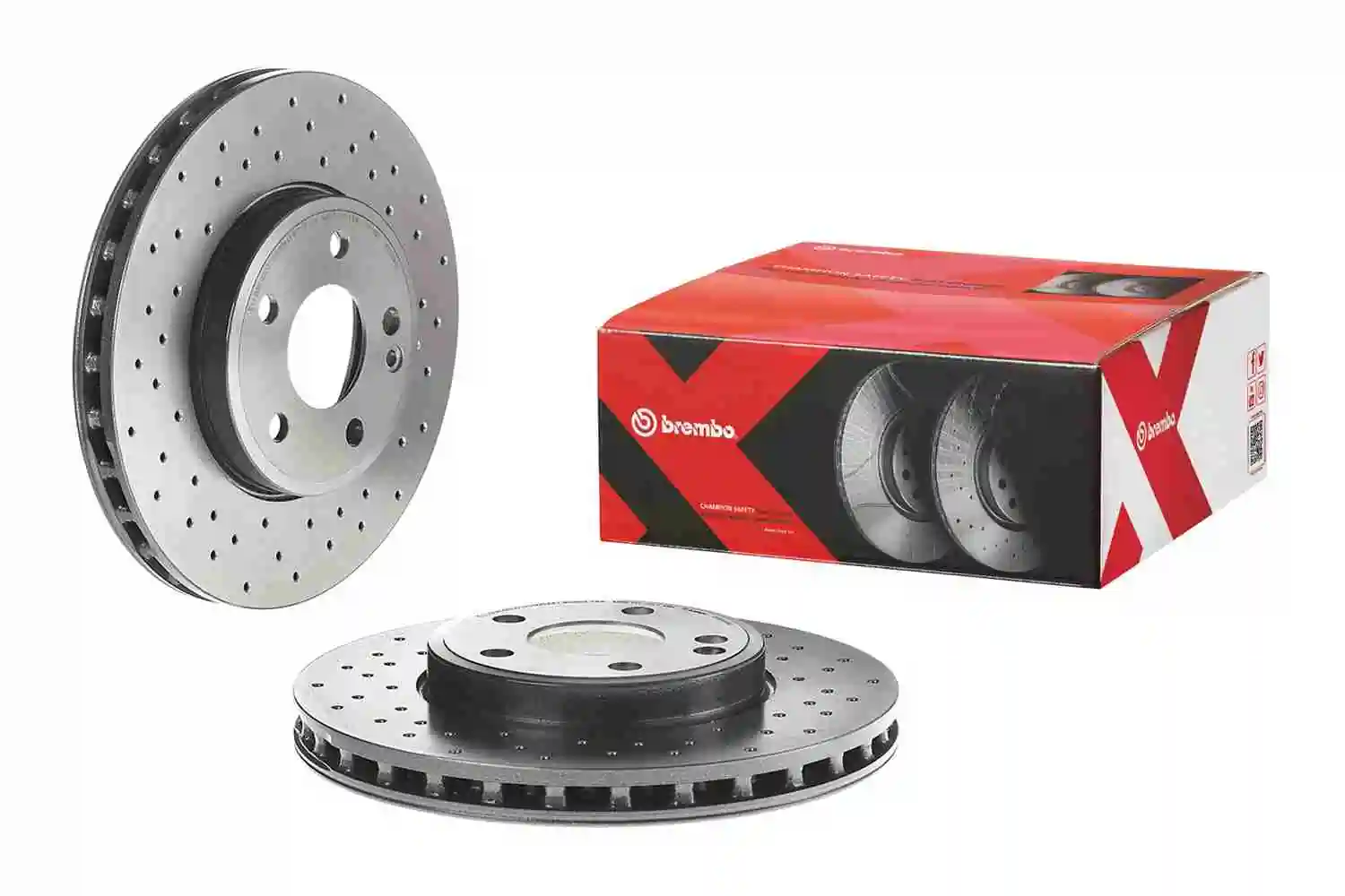09B3444X Brembo Диск тормозной передний