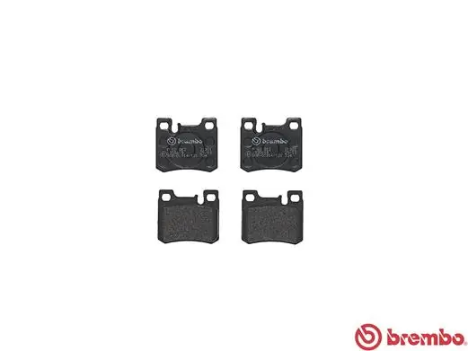 P50012 Brembo Колодки тормозные дисковые комплект