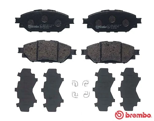 P83167 Brembo Колодки передние