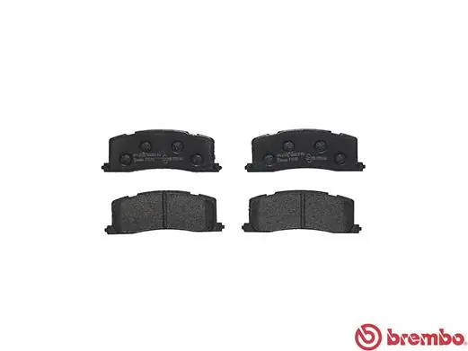 P83030 Brembo Колодки тормозные дисковые комплект