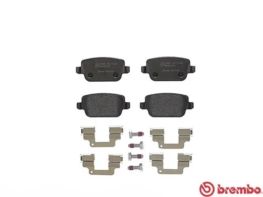 P44016 Brembo Колодки тормозные дисковые комплект
