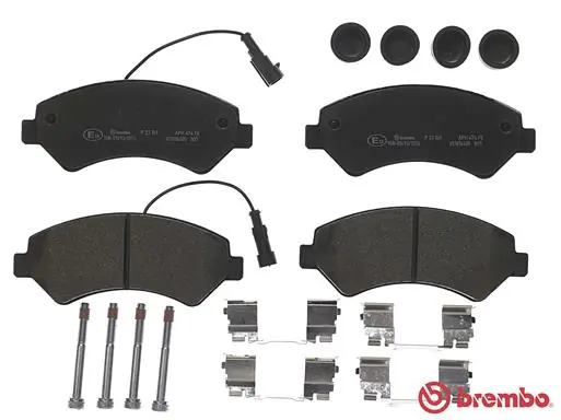 P23161 Brembo Колодки передние