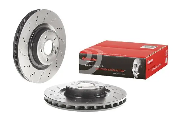 09B74451 Brembo Диск тормозной передний