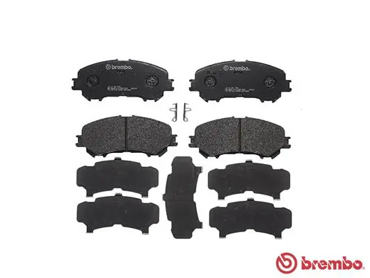 P56099 Brembo Колодки передние