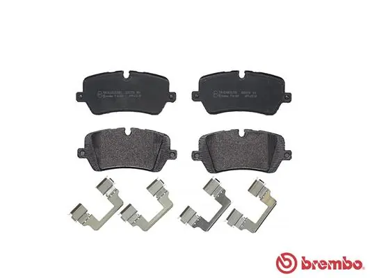 P44021 Brembo Колодки тормозные дисковые комплект