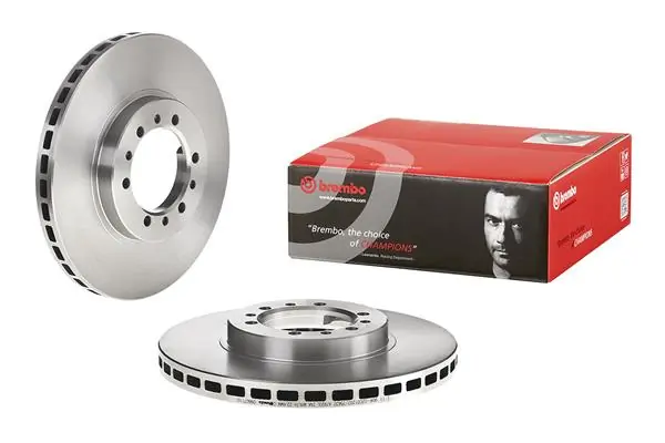 09807110 Brembo Диск тормозной передний