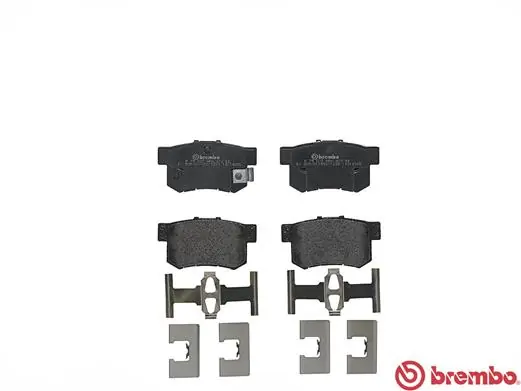 P79027 Brembo Колодки тормозные дисковые комплект