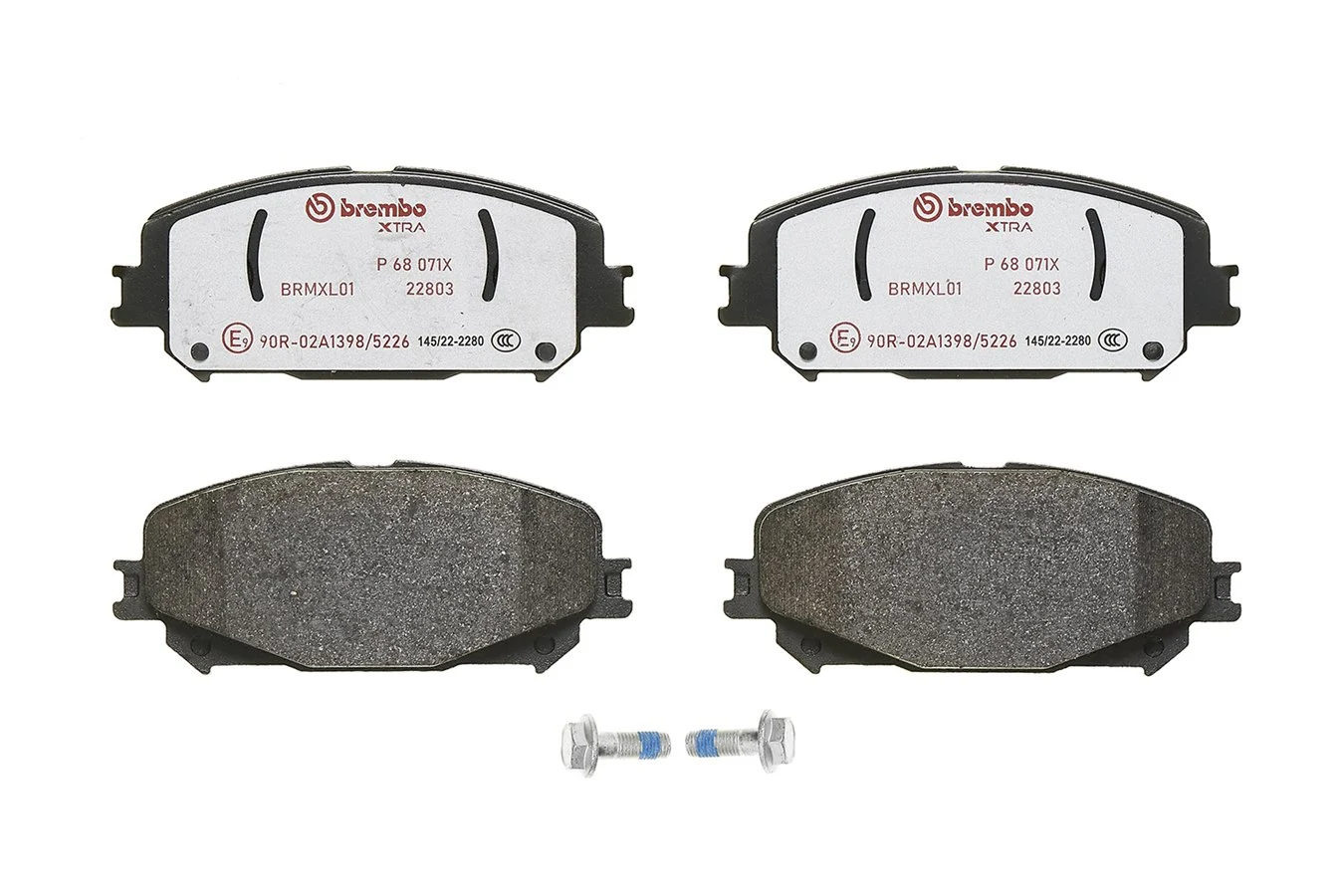 P68071X Brembo Колодки передние