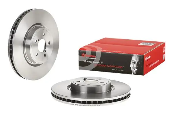09A87014 Brembo Диск тормозной передний