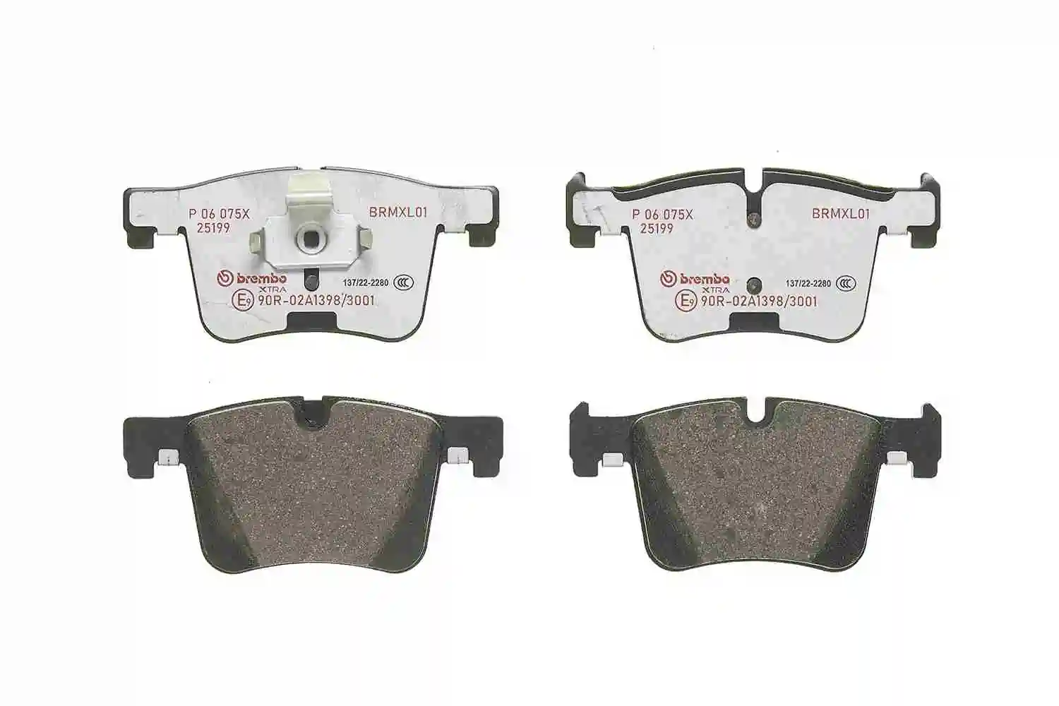 P06075X Brembo Колодки передние
