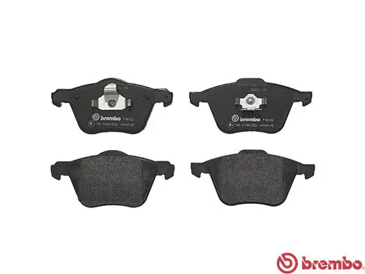 P86022 Brembo Колодки передние