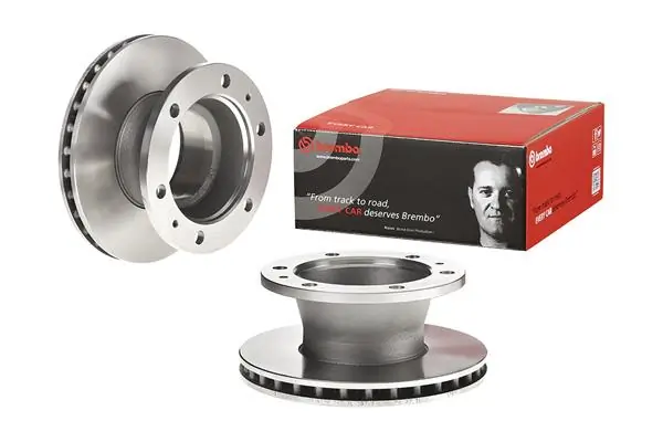 09681320 Brembo Диск тормозной передний
