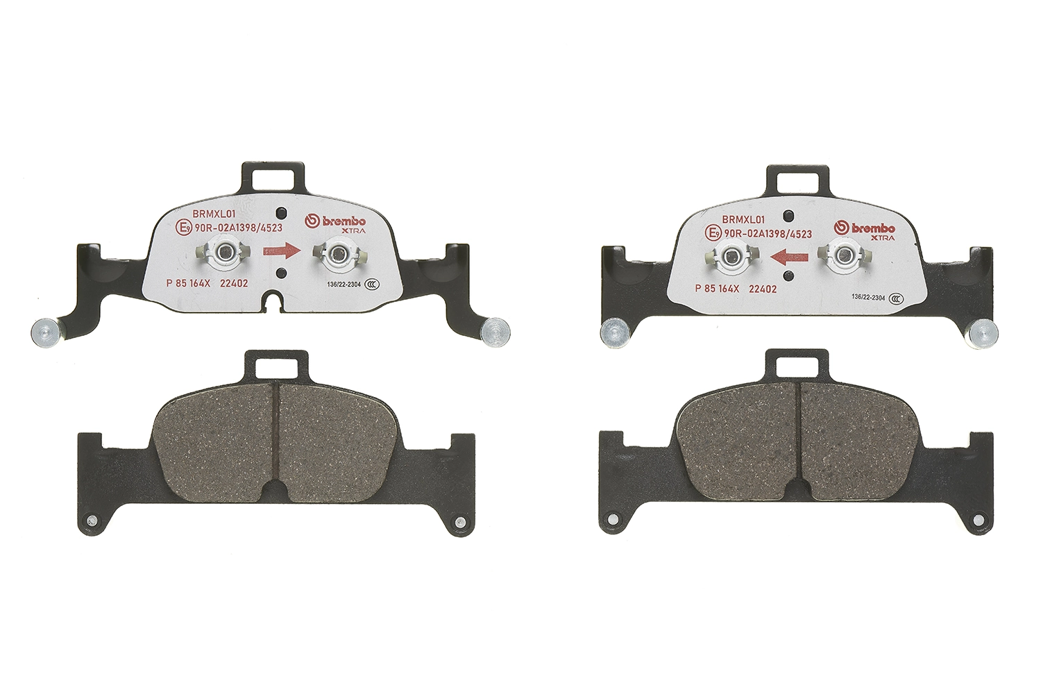 P85164X Brembo Колодки передние