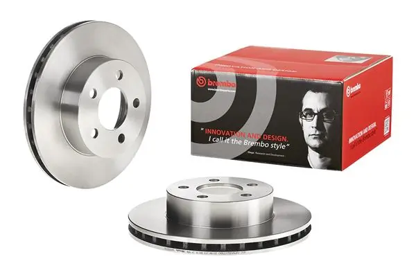 09765210 Brembo Диск тормозной передний