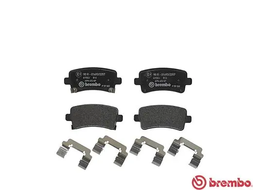 P59060 Brembo Колодки тормозные дисковые комплект