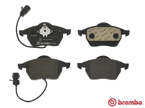 P85026 Brembo Колодки передние