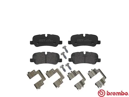 P44019 Brembo Колодки тормозные дисковые комплект