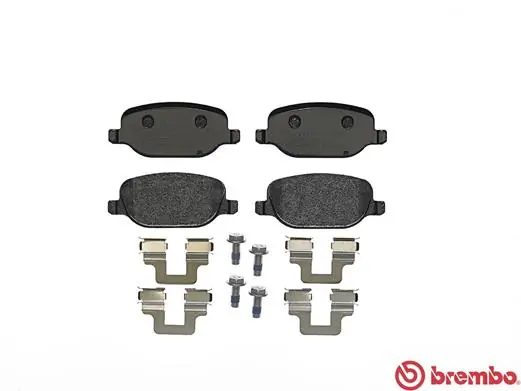 P23109 Brembo Колодки тормозные дисковые комплект