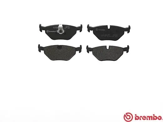 P06023 Brembo Колодки тормозные дисковые комплект
