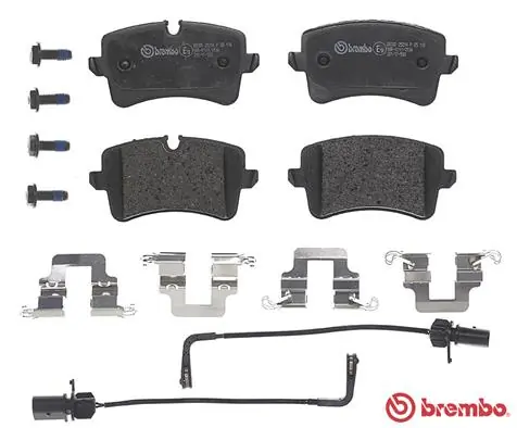 P85118 Brembo Колодки тормозные дисковые комплект