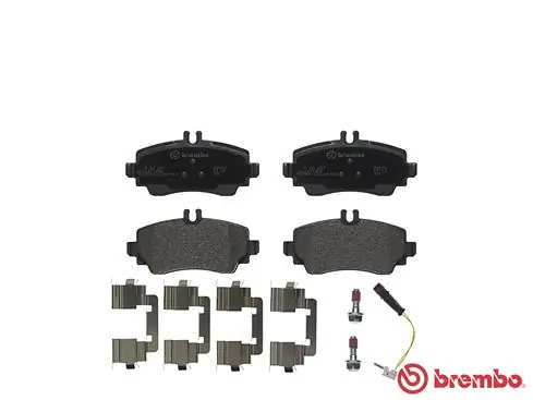 P50047 Brembo Колодки передние