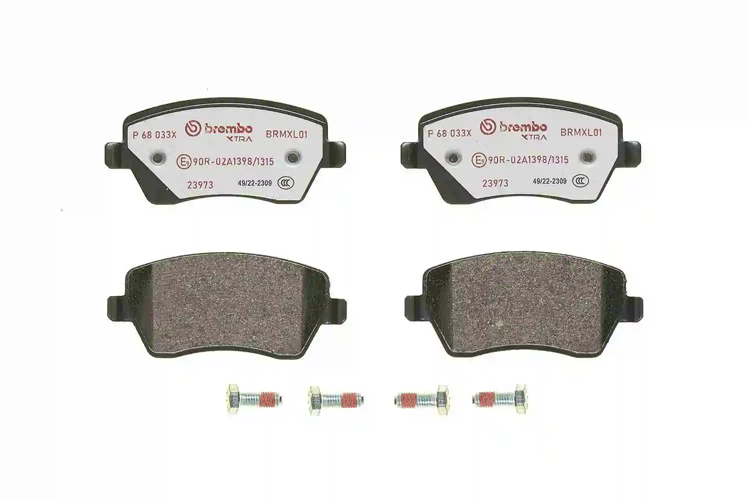 P68033X Brembo Колодки передние