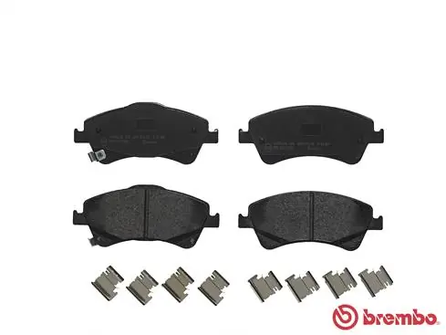 P83109 Brembo Колодки передние