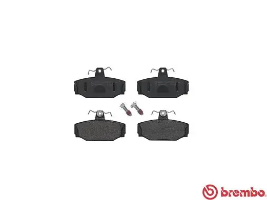P86009 Brembo Колодки тормозные дисковые комплект
