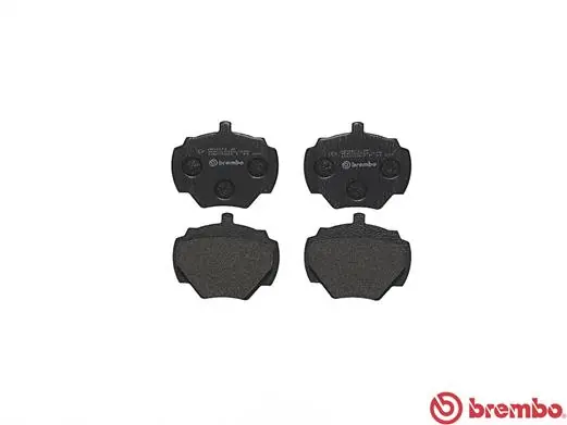 P44001 Brembo Колодки тормозные дисковые комплект