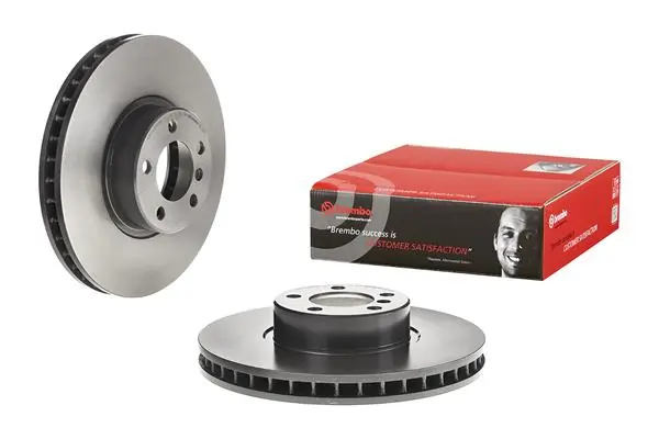 09B53811 Brembo Диск тормозной передний