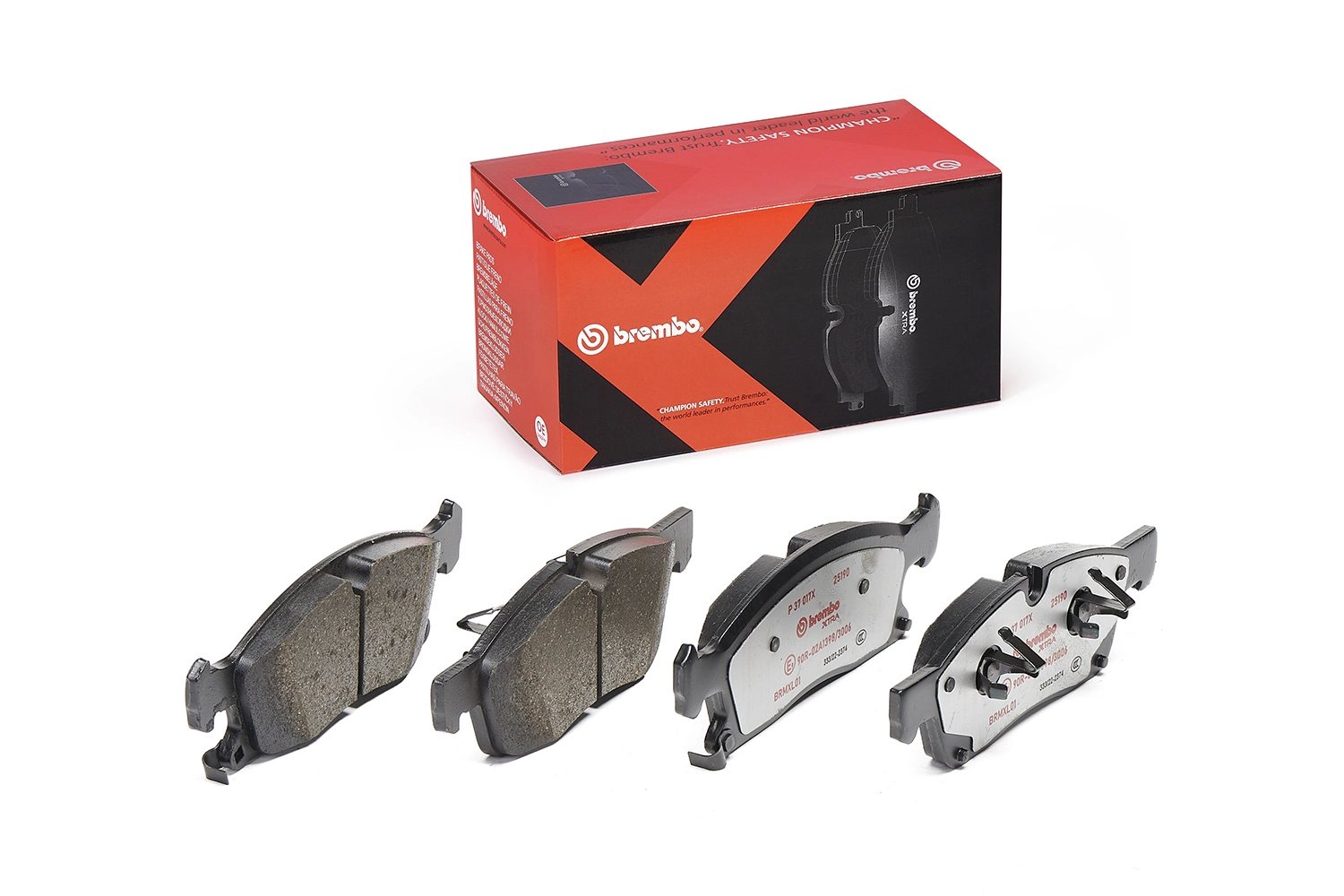 P37017X Brembo Колодки передние