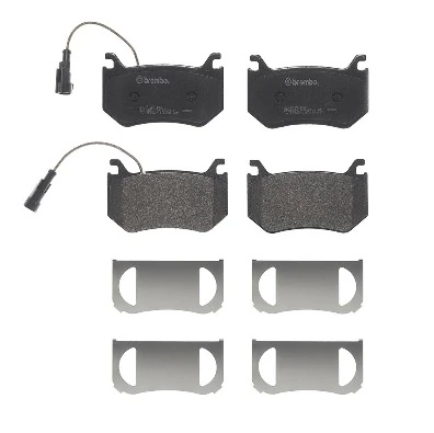P23184 Brembo Колодки тормозные дисковые комплект