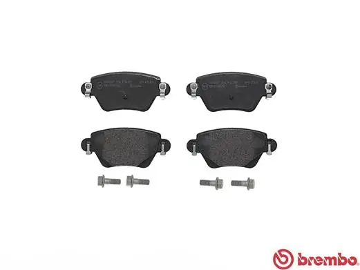 P24059 Brembo Колодки тормозные дисковые комплект