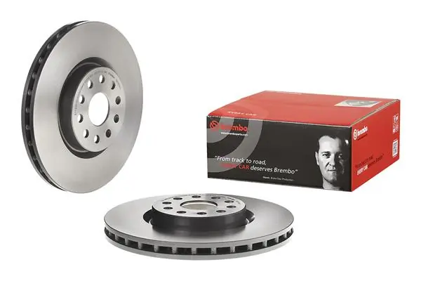 09707411 Brembo Диск тормозной передний