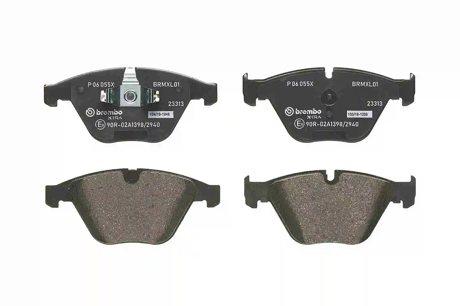P06055X Brembo Колодки передние