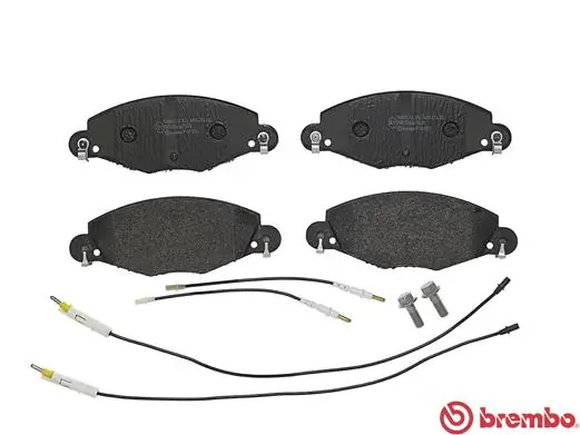 P61072 Brembo Колодки передние