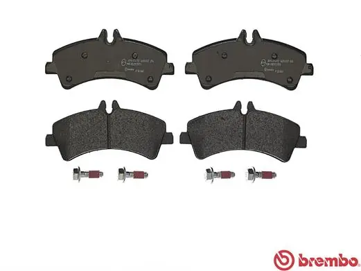 P50060 Brembo Колодки тормозные дисковые комплект