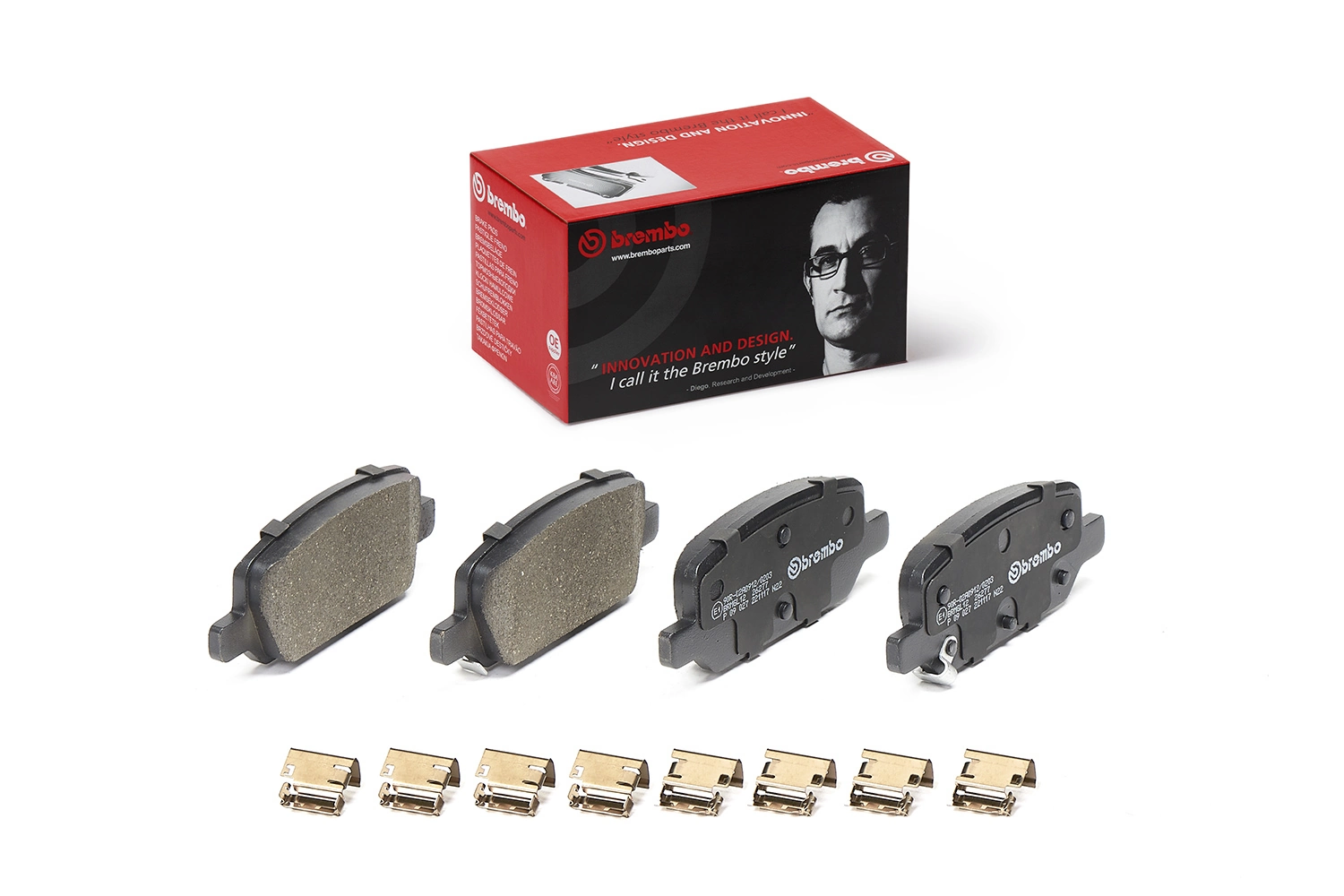 P09027 Brembo Колодки тормозные дисковые комплект
