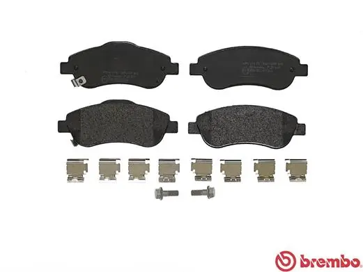 P28045 Brembo Колодки передние