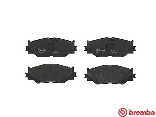 P83074 Brembo Колодки передние