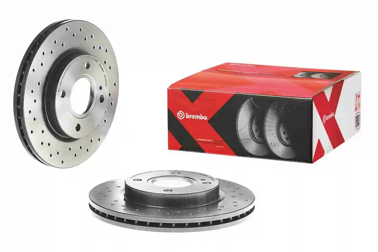 09A9682X Brembo Диск тормозной передний