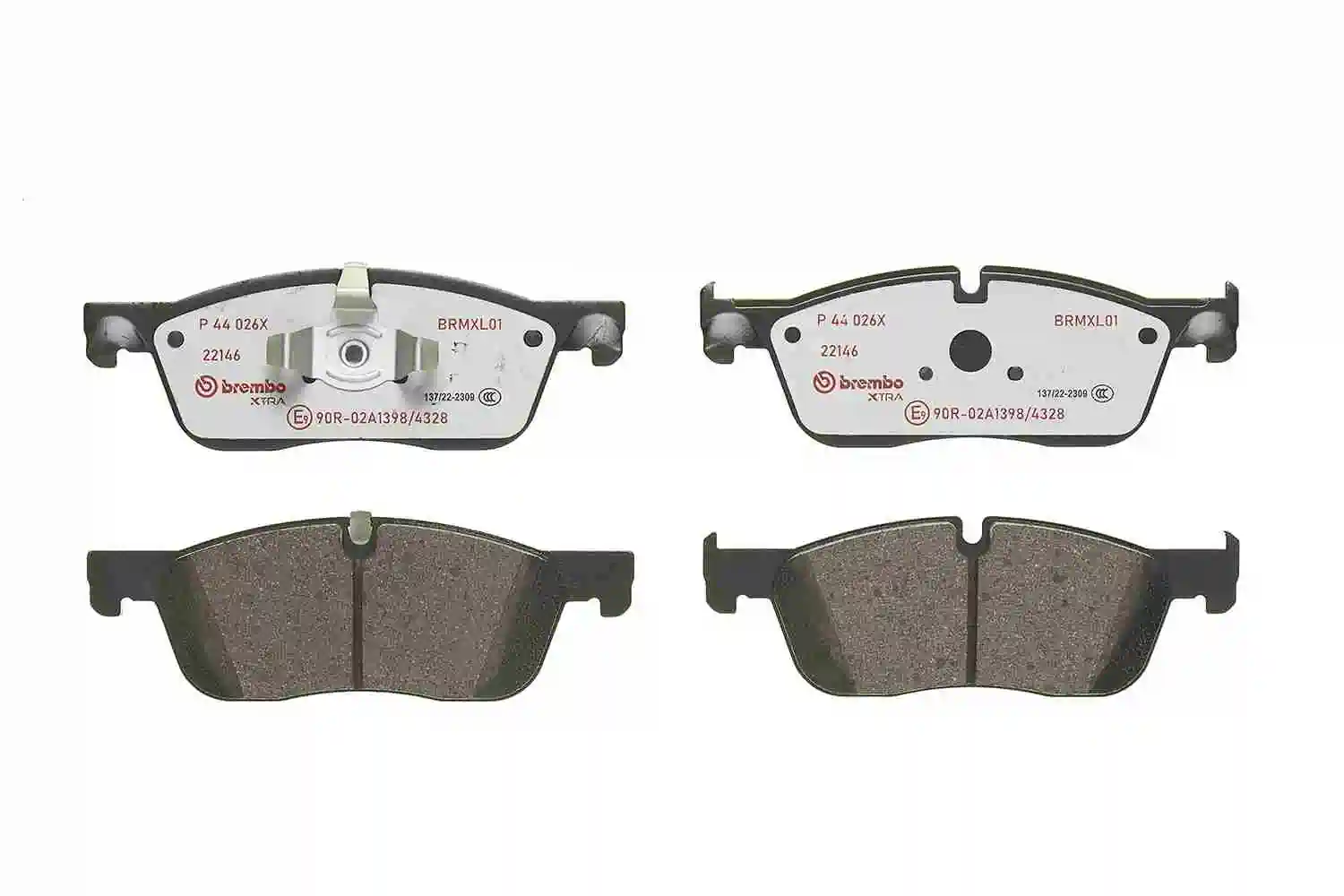 P44026X Brembo Колодки передние