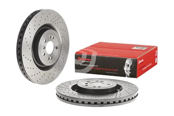 09B80511 Brembo Диск тормозной передний