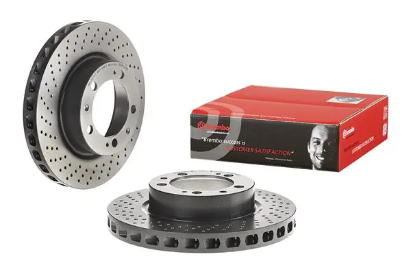 09842011 Brembo Диск тормозной передний
