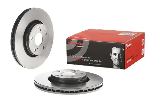 09B04311 Brembo Диск тормозной передний