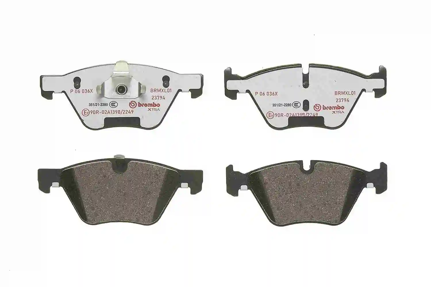 P06036X Brembo Колодки передние